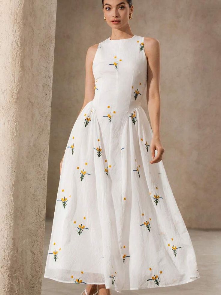 Floral Breeze Cotton Frock