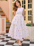 Floral Breeze Cotton Frock