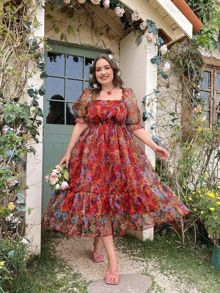 Blossom Curve Frock