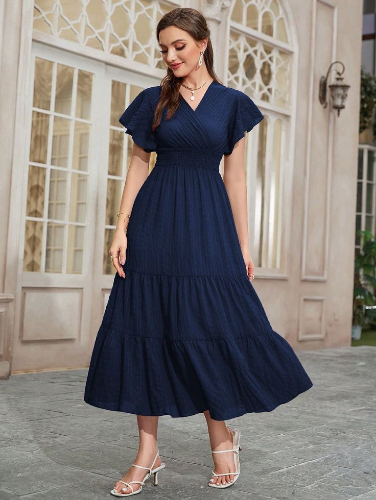 Midnight Elegance Frock