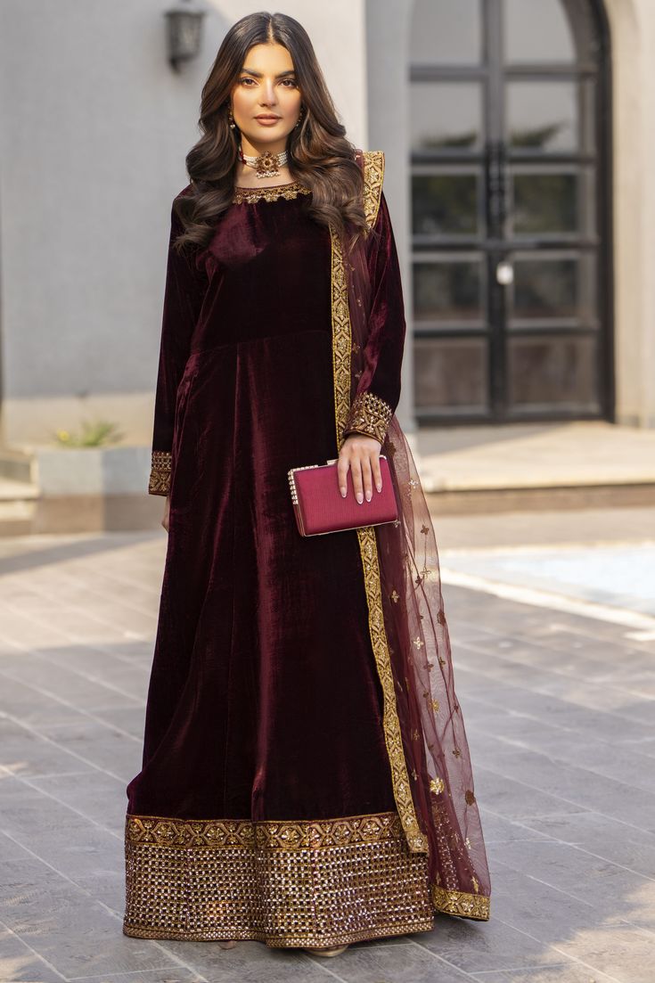 Velvet Luxe Party Dress