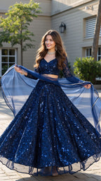 Glamour Shine Gown