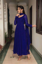 Royal Indigo Kurthi